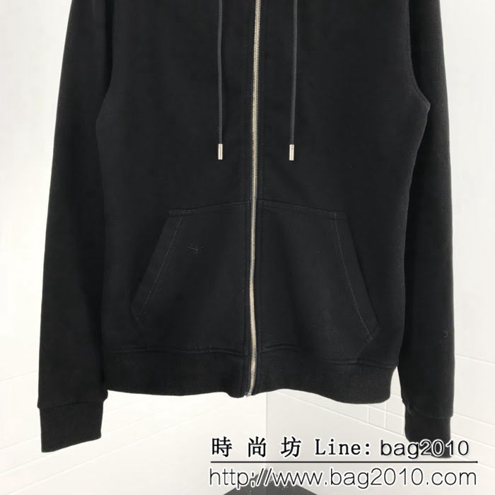 DIOR迪奧 18ss秋冬新款 肩部字母織帶 拉鏈衛衣 ydi1143